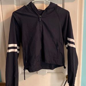brandy melville zip up windbreaker